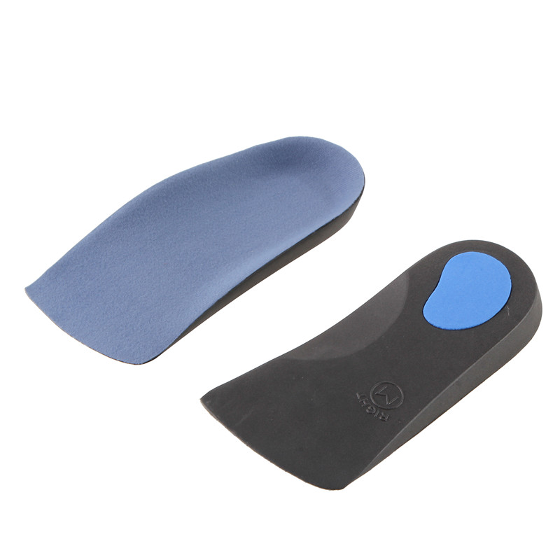 3/4 Lunghezza PU Hard Plastic High Quality Custom Flat Feet Arch Supporto ortopedico Foot Shoe Insole