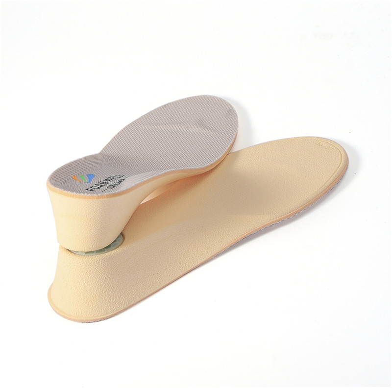 High Quality 5D Memory Foam PU GEL Cushion Shoe Elevatore Comfort Invisible Plastic Height Insole